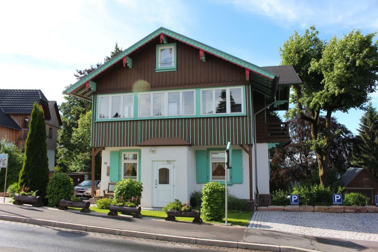 Ferienwohnung Villa Parkblick Oberhof  Dış mekan fotoğraf